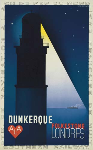 DUNKERQUE. 1932. 39x24 inches. Danel, Lille.